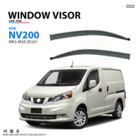 For Nissan NV200 Window visor Weather Shield Side Window Deflector Car windshield weather shield Car accessories