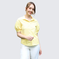 เสื้อเชิ้ต AM-H639 Cotton เชิตติ้ง เหลือง IGPU22-4