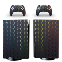 Custom Design PS5 Standard Disc Skin Sticker Decal Cover for Console &amp; Controllers PS5 Disk Skin Sticker Vinyl