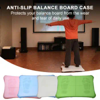 Easy Installation Balance Board Case Enhanced Protection Silicone Sleeve for Wii Fit Balance Board Dustproof Waterproof for Easy