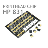 [1x HP831 CHIP] LM&amp;C C&amp;K Y&amp;M OP CHIP Available For HP Printhead Latex 300 L310 L315 L330 L335 L360 L365 L370 L375 L560 L570