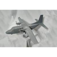 Miniatur Pesawat NC212i IPTN PT DI Model Kit Pesawat TNI AU