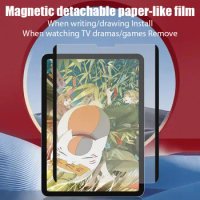 1 Pcs Paper-feel Screen Protector For iPad Air 4/5 iPad Pro 11 Inch Magnetic Detachable Paper-like Film For Painting Write