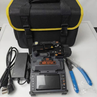 USED Ilsintech KF4A Fiber Optic Fusion Splicer automatic stripping device Swift KF4A Fusion Splicer with cleaver English Version
