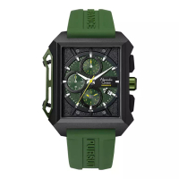 Alexandre Christie Jam Tangan Pria Alexandre Christie AC 6601 MC RIPBAGN Chronograph Men Dual Tone D