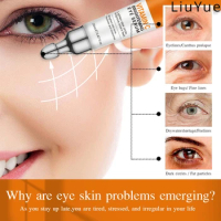 Facial Collagen Eye Essence Cream Reduces Fine Lines Improves Melanin Skin Massage Brightens Skin Tone Vitamin C Care Cream