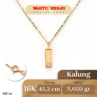 Kalung Emas Kadar 16K Wahyu Redjo KL-16K 29740666PMR