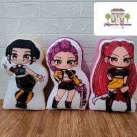 Boneka Bantal Kpop Demon Hunters / Boneka Demon Hunters Mira 30x40cm