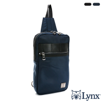 【Lynx】美國山貓菁英簡約時尚超輕量側背胸包單肩包 - 共二色