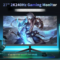 N27 27inch 2K300HZ professional-grade gaming monitor Fast-IPS GTG-1 millisecond response high color gamut coverage