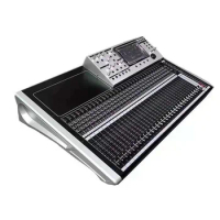 Professional DJ Digital Music Mixer Digital Audio Mixer with Touch Screen, 32ch Mic Input and Phantom Power