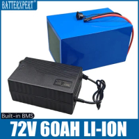 72V Lithium Li-ion Battery Pack 72V 200W-7200W Electric Scooter motorcycle Battery 72V 60Ah Lithium batttery