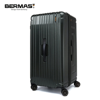 BERMAS 大容量戰艦行李箱 胖胖箱 旅行箱 -30吋 槍黑色