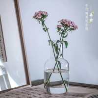 【弄云】玻璃插花花器手作日式花瓶創意設計兩用涼水壺套裝冷酒壺