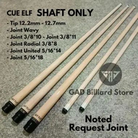 CUE ELF SHAFT ONLY JOINT RADIAL JOINT WAVY JOINT UNITED 5/16*14 JOINT 5/16*18 JOINT 3/8*10 JOINT Req
