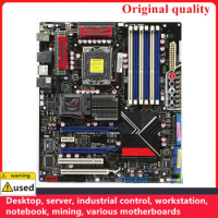 For Rampage II Extreme Motherboards LGA 1366 DDR3 ATX For Intel X58 Overclocking Desktop Mainboard SATA III USB3.0