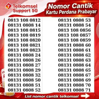 Nomor cantik simpati Telkomsel combo sakti