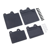 Simulasi Mudguard, Set 2 Keping, Skala 1: 8, Mudah Alih, DIY, Mudah Dipasang, Diperbuat daripada Get