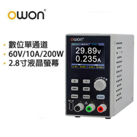【現折$50 最高回饋3000點】 OWON SPE6102 單通道電源供應器(60V/10A/200W)