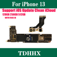 Full Chips 5G Lte Network Main Logic Board Clean iCloud For IPhone 13 128GB 256GB 512GB Not ID Locked Motherboard IOS System
