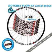 2016 NOTUBES FLOW EX mountain wheel rim stickers MTB bicycle rims decals wheelset stickers bike stickers for two wheels decals