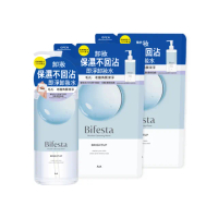 【日本Bifesta 碧菲絲特 官方直營】抗暗沉即淨卸妝水超值3件組(瓶裝400ml+補充包360ml*2)