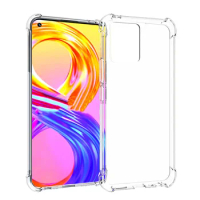 Transparent Shockproof Case For Realme 8 4G 9 5G Speed Clear Phone Shell For Real Me 10 11 Pro Plus 11X Soft Silicone Back Cover