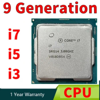 Intel Core i5 - 9600KF 9400 9600 F K i7 9700KF 9700 i3 9100f 3.7 GHz Used Six-Core Six-Thread CPU Processor 9M 95W LGA 1151