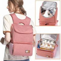 Baby Insulation Bag Backpack Milk Warmer Bag Mummy Storage Bags Kids Food Thermal Bag