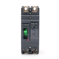 MCCB Molded Case circuit breaker 100a 2P With Adjustable Amperage thermal circuit breaker manufacturer