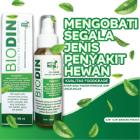 Obat Jamur, Scabies Kucing Kelinci Anjing Biodin Antiseptik Herbal 100ml