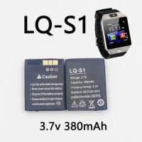 LQ-S1 3.7V 380mAh Smart Watch Battery DZ09 Battery For DJ-09 V8 X6 AB-S1 SCX-M9 FYM-M9 GJD HKS-S1 LQS1 bateria
