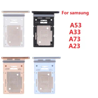 10Pcs/Lot, Original Sim Card slot tray Holder For Samsung Galaxy A23 A33 A53 A73 5G