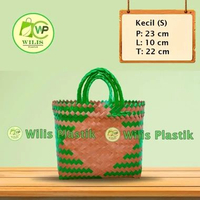 Wilis Plastik Tas Anyam Hampers READY STOCK Bahan Plastik Strapping Tebal Parcel Souvenir Hajatan Ka