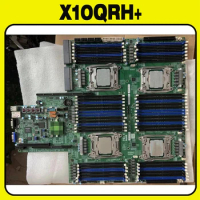 For Supermicro Four-way Server Motherboard processor E5-4600 v4/3 family DDR4-2400MHz C612 LGA 2011 X10QRH+ Rev: Version 1.01