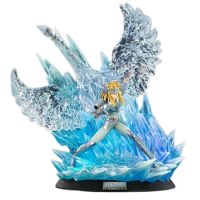 Genuine Tsume Saint Seiya Hyoga Figure White Bird 1/6 Limited Edition Anime Peripheral Model With Led Collectible Garage Kit Toy