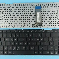 New PO Portuguese Teclado Keyboard For Asus X455LN X455W X455WA X455WE F455L F455LA Laptop Black, NO Frame