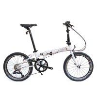 【DAHON 大行】Archer P8 20吋8速大蘋果胎鉻鉬鋼折疊腳踏車-白(通勤車款/摺疊車款)