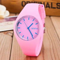 2023 New Famous Brand Fashion Geneva Jelly Quartz Watch Women Thin Silicone Wrist Watches Relogio Feminino Ladies Clock Hot Sale