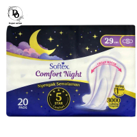 softex comfort night Pembalut 29 cm 20 pcs