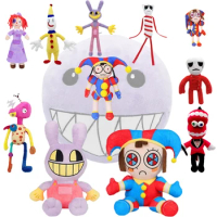 2024 Hot The Amazing Digital Circus Plush Cartoon Plushie Toys Theater Rabbit Doll Stuffed Toys Children Christmas Kids Gifts