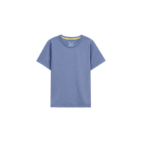 GIORDANO  童裝涼感短袖上衣 G-MOTION系列 - 11 仿段彩紫藍