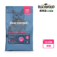 【BLACKWOOD 柏萊富】特調成貓亮毛配方-雞肉+糙米(13.23lb/6kg)