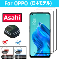 100pcs 2.5D big edge Asahi Tempered Glass For OPPO A73 A74 A55s 5G Reno 5A 3A A54 A5 2020 Clear Anti Blue Ray Screen Protector