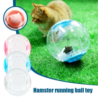 Pet Hamster Exercise Ball Transparent Running Toy Ventilated & Safe Design For Interactive Play I4K1