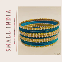 {**ส่งฟรี**} SMALL INDIA ️ Multicolor Bangles ️ 11 Bangles