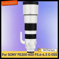 For SONY FE200-600 F5.6-6.3 G OSS Lens Body Sticker Protective Skin Decal Vinyl Wrap Film Anti-Scratch Protector Coat