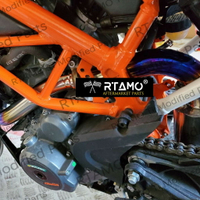RTAMO | 適用KTM DUKE 390 機車排氣管 摩托車改裝排氣管全段 輕量化改裝 排氣管改裝 組合鏈接