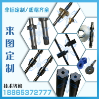 滾珠絲杠 梯形 往復絲桿 蝸輪蝸桿 齒輪齒條 滾珠花鍵 花鍵軸