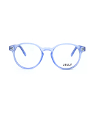 Tony Morgan Tony Morgan Women's Blue TR 90 Round Eyeglasses TMLUNAPURPLE49